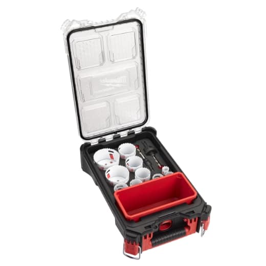 MILWAUKEE Hole Dozer Lochsägen Bi-Metall Set im PACKOUT 12-teilig