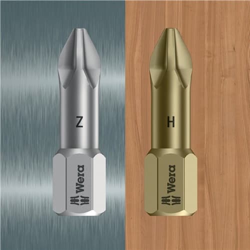 Bit-/Steckschlüsselset Schlitz/PH/PZD/T/Knarre/7 Nüsse WERA