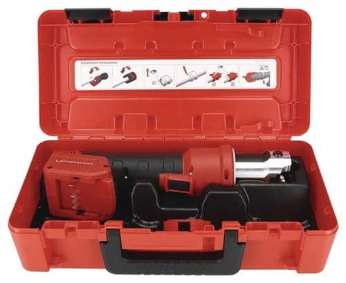 ROTHENBERGER Hybrid-Pressmaschine ROMAX NANO iJaw u.32 kN 0-108mm Grundgerät,Akku,Ladegerät