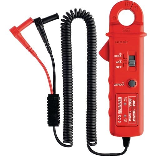 BENNING AC/DC-Stromzangenadapter CC 3 0,2-300 A AC/DC Zangenöffnung max.25mm BENNING