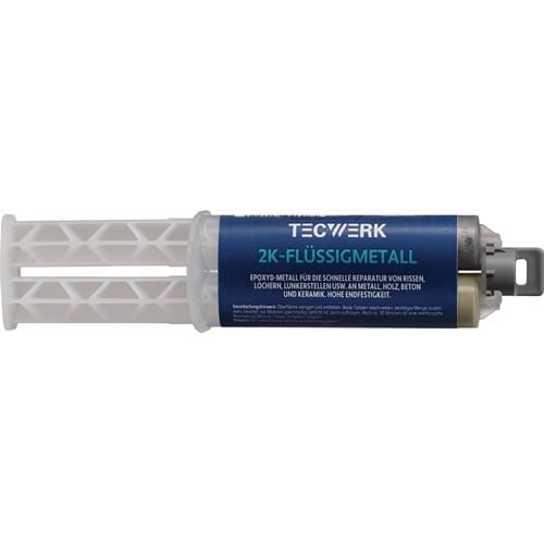 TECWERK 2K-Epoxidflüssigmetall 25g Doppelspritze TECWERK