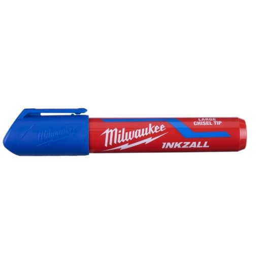 MILWAUKEE blau INKZALL Permanentmarker Keilspitze L