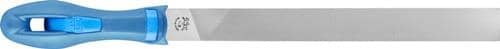 PFERD TOOLS Werkstattfeile DIN 7261 L.250mm Q.25x6mm Hieb 1 Flachstumpf 2K-Ergo PFERD