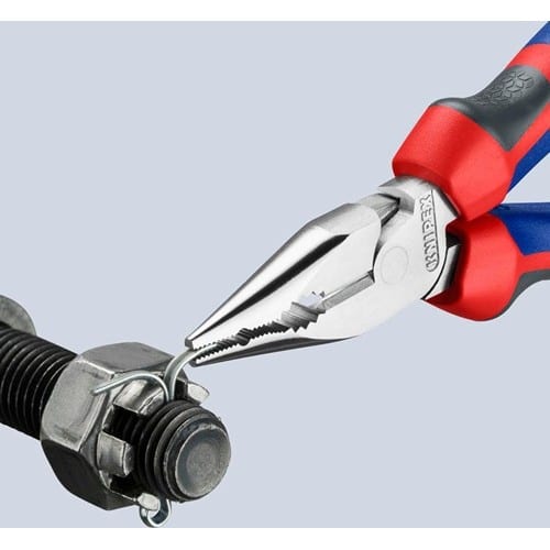 KNIPEX Spitzkombizange L.145mm verchr.Comfort-Griff verchr.KNIPEX