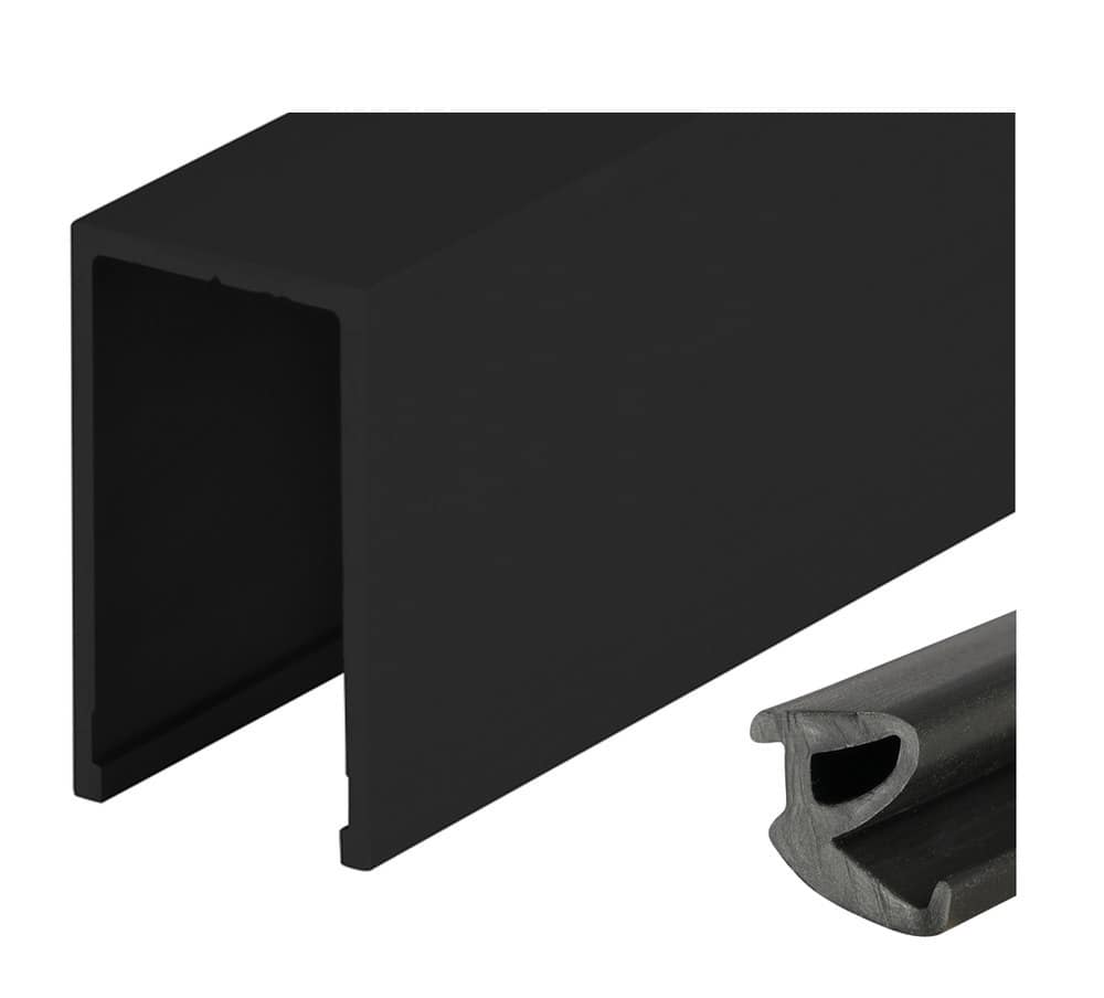 HERMAT Trennwand-Deckenprofil 6958, Aluminium