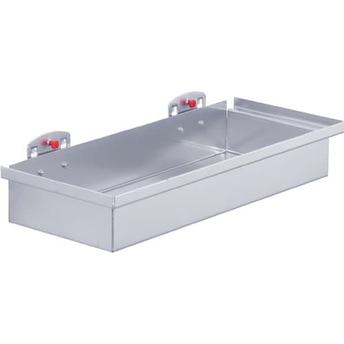 RASTERPLAN Ablagekasten H55xB320xT135mm alufarben f.Lochplatten RASTERPLAN