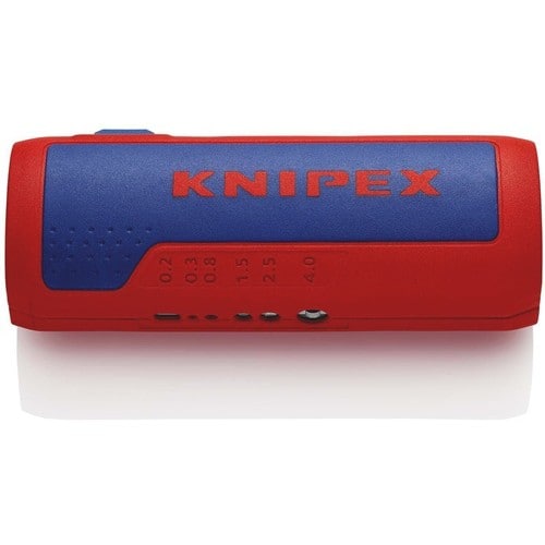 KNIPEX Abmantelungswerkzeug TwistCut Gesamt-L.100mm Arbeitsber.0,2-4 (Litze)mm² KNIPEX