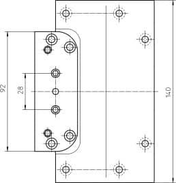 SIMONSWERK Aufnahmeelement VARIANT® V 7602 3D/3,