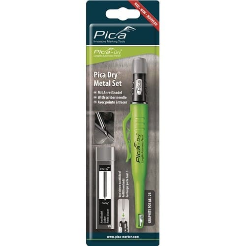 PICA Pica Dry Metal-Set sortiert f.Metallarbeiten (Anreißnadel) 120 PICA