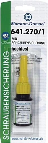 MARSTON-DOMSEL Schraubensicherung 641.270/1 hochfest mittelviskos grün S6 MARSTON