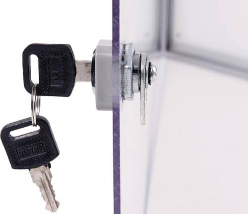Schaukasten abgeschrägte Ecken für Innenbereich MAUL
