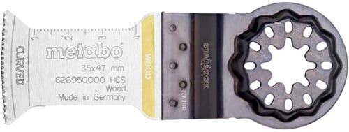 METABO Tauchsägeblatt Starlock L.45mm B.32mm HCS Zahnt. 1,3mm/20TPI 5 St. Metabo