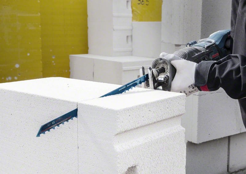 BOSCH EXPERT ‘Aerated Concrete’ S 1241 HM Säbelsägeblatt, 1 Stück. Für Säbelsägen