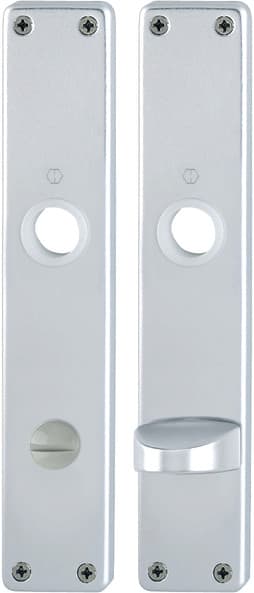 HOPPE® Langschildpaar London 202SP, Aluminium, 6272132