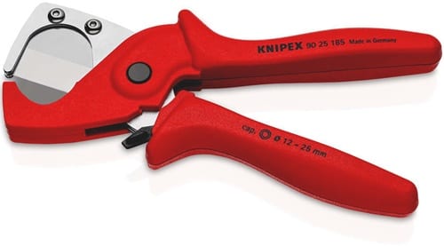 KNIPEX Rohrschneider f.Rohre D.12-25mm L.185mm Chrom-Vanadin-Elektrostahl KNIPEX