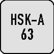 Flächenspannfutter DIN 69893A Weldon HSK-A63 TECWERK