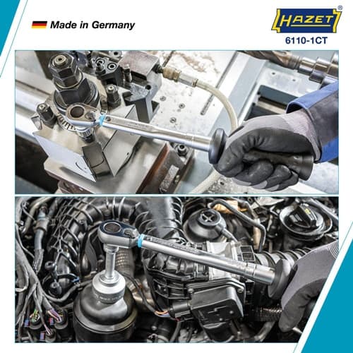 HAZET Drehmomentschlüssel 6110-1CT 3/8 Zoll 5-60 Nm HAZET