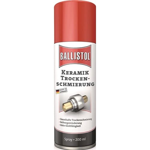 BALLISTOL Keramik-Trockenschmierung 200ml farblos,klar Spraydose BALLISTOL
