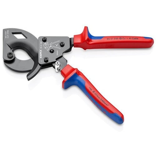 KNIPEX Kabelschneider Gesamt-L.250mm max.32 (240 mm²)mm Mehrkomp.-Hüllen KNIPEX