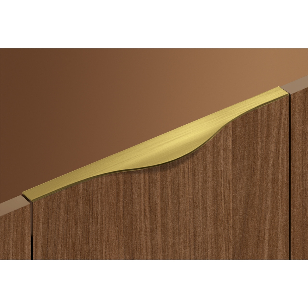 HETTICH Griffleiste Codania, L 295 mm, Gold Optik matt gebürstet, 9266067