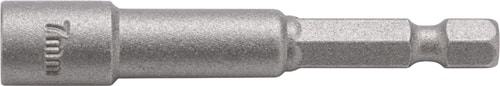 TECWERK Steckschlüsseleinsatz m.6-KT.-Antr.SW 9,4mm L.60mm m.Magnet TECWERK