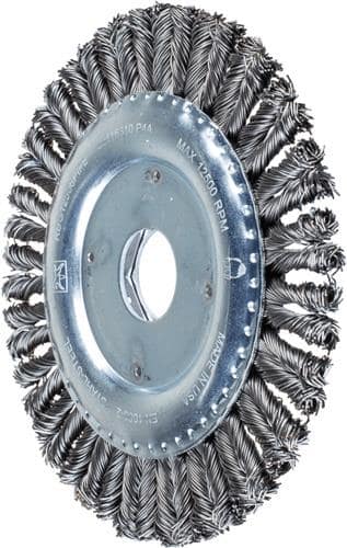 PFERD TOOLS Rundbürste RBG 12506 D.125mm Drahtstärke 0,5mm STA 6mm PFERD