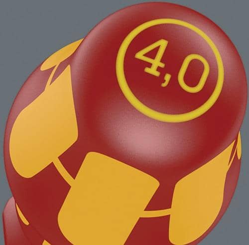 WERA Schraubendreher 160 iS Schneiden-B.5,5mm Gesamt-L.223mm