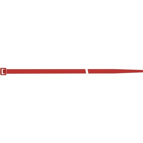 SAPI SELCO Kabelbinder L.280mm B.4,5mm PA 6.6 rot 100St./Btl.SAPISELCO