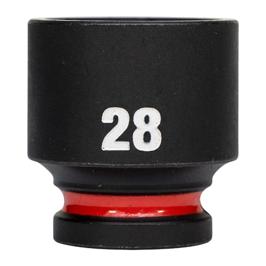 MILWAUKEE 28 x 42 mm SHOCKWAVE Schlagnuss 1/2" kurz
