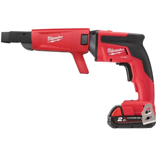 MILWAUKEE FUEL™ Akku-Trockenbauschrauber mit Magazinvorsatz M18FSGC-202X