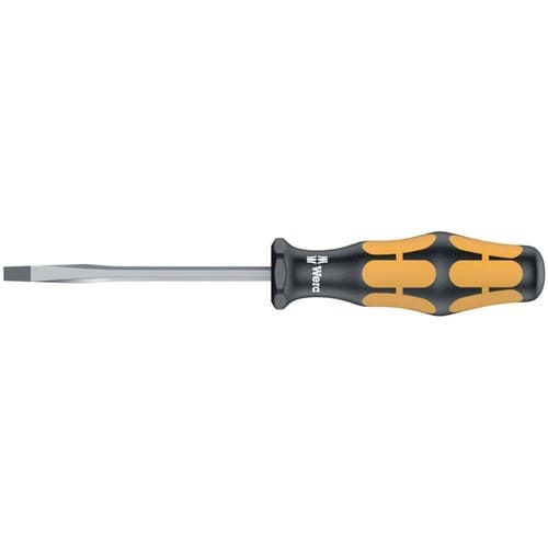WERA Schraubendreher 932 A Schneiden-B.3,5mm Klingen-L.80mm 2K-Griff