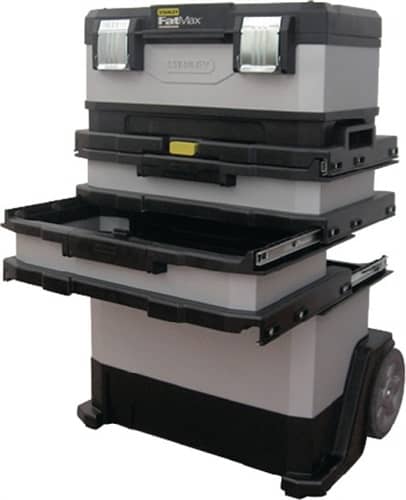 STANLEY Rollende Werkstatt B568xT389xH893mm Ku.u.Metall abnehmbare Werkzeugbox STANLEY