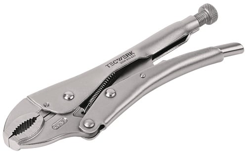 TECWERK Gripzange Gesamt-L.180mm Spann-W.max.35mm TECWERK