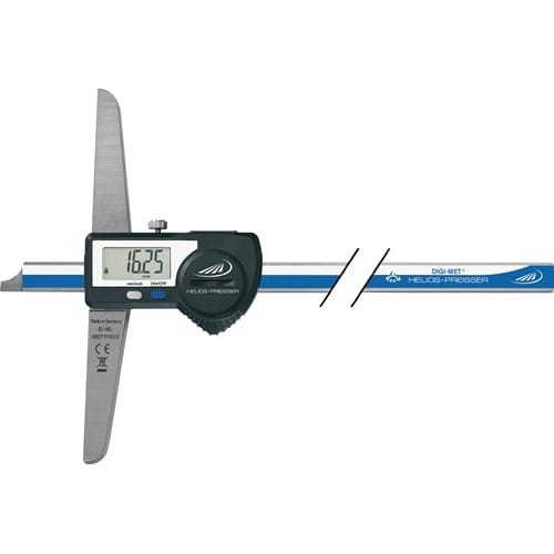 HELIOS PREISSER Tiefenmessschieber DIN 862 DIGI-MET IP67 500mm D.ausg.ger.Schiene H.PREISSER
