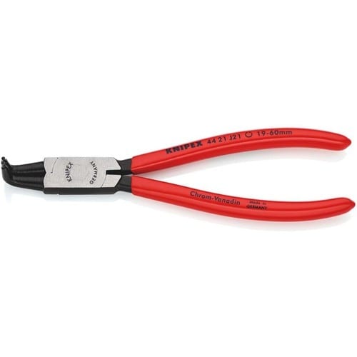 KNIPEX Sicherungsringzange J 21 f.Bohrungen D.19-60mm pol.KNIPEX