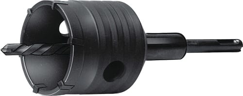 TECWERK Schlagbohrkrone D.80mm Gesamt-L.180mm f.Verteilerdosen SDS-plus TECWERK