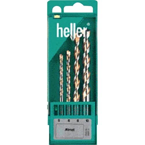 HELLER Universalbohrersatz Allmat 4tlg.D.5,6,8,10mm Rundschaft HELLER