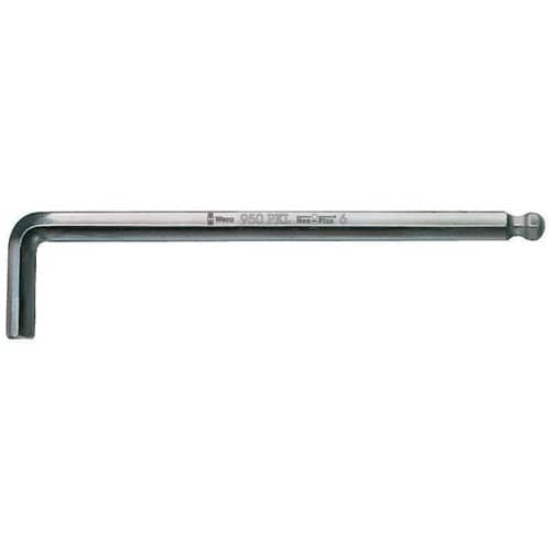 WERA Winkelschlüssel 950 PKL SW 3mm lang 126x20 (kurz)mm WERA