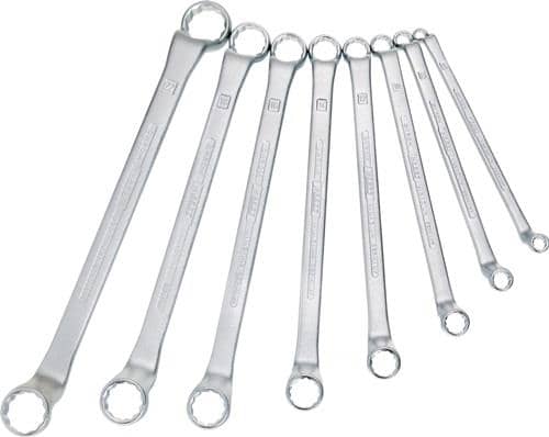 HAZET Doppelringschlüsselsatz 630/8 8-tlg.SW 6-22mm tief gekr.HAZET
