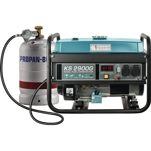 DIMAX Stromerzeuger KS 2900G 2,5 kW Benzin/Gas