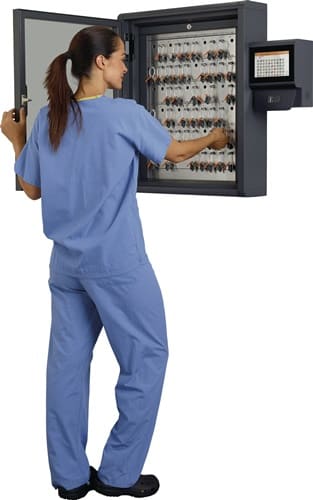 Schlüsseltresor S-Touch-Pro-60L H751,5xB846xT160mm Drehriegelschl.