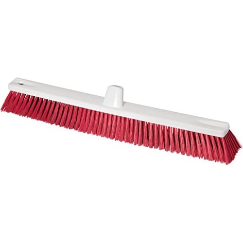 HACCP-Besen L.600mm Borstenstärke 0,25mm rot