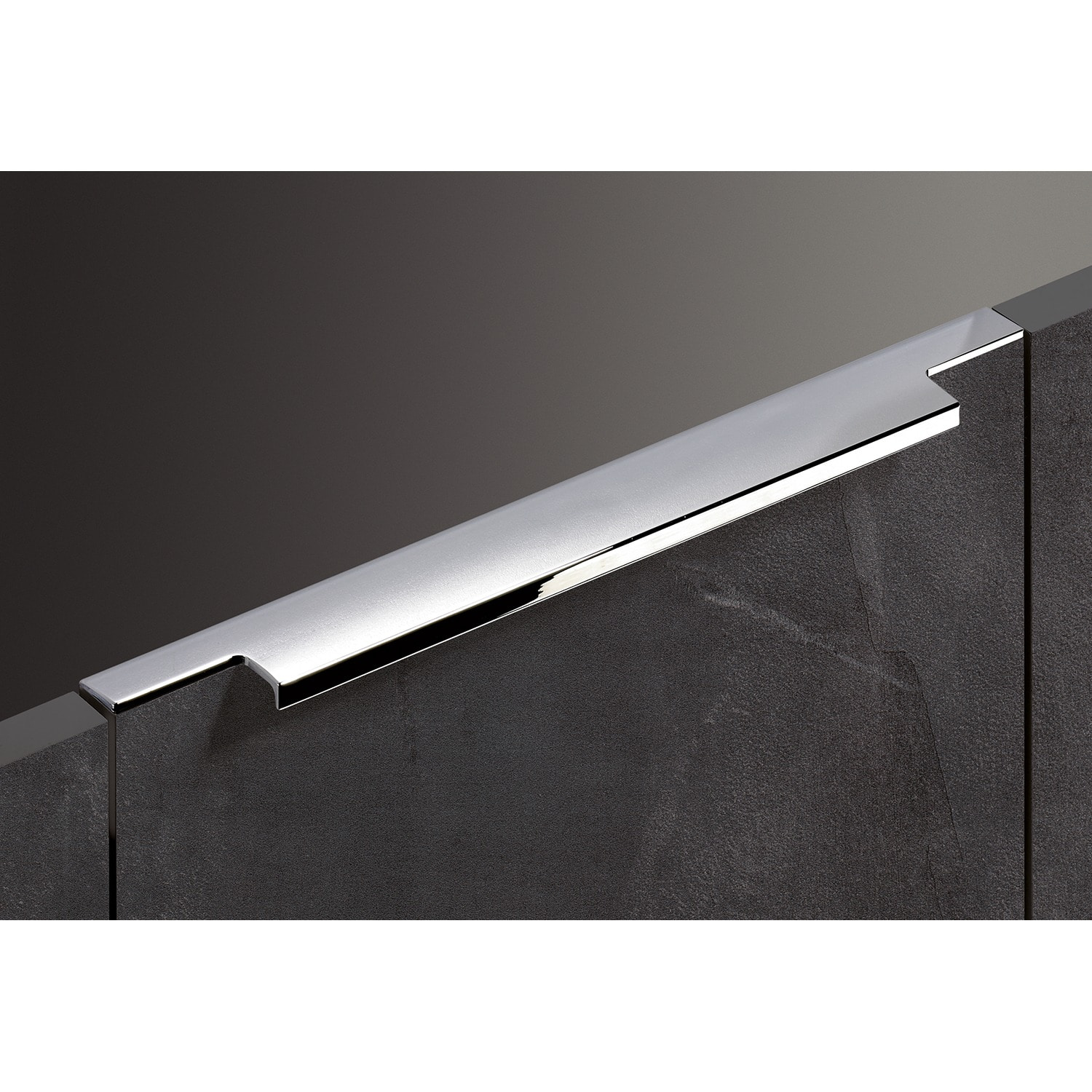 HETTICH Griffleiste Lamezia, L 995 mm, B 39 mm, Verchromt glanz, 9105811