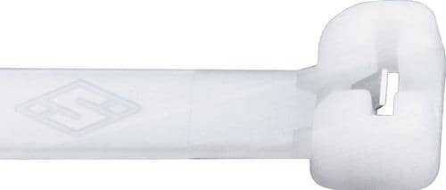 SAPISELCO Kabelbinder M.E.T.L.186mm B.4,5mm PA 6.6 natur 100St./Btl.SAPISELCO