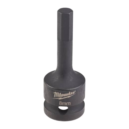 MILWAUKEE Hex 8 / 67 mm SHOCKWAVE Kraft-Biteinsatz 1/2"