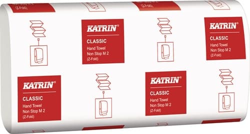 ELOS Falthandtuch Katrin Classic M 2 2-lag.weiß L.ca.240 mmxB.ca.203mm 4000 Tücher/KT