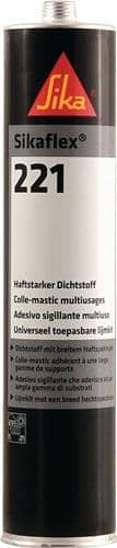 SIKA Polyurethandichtstoff Sikaflex®-221 300ml uniweiß Kartusche SIKA