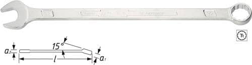HAZET Ringmaulschlüssel 600 LG SW 10mm L.210mm ext.lang Spezialstahl HAZET