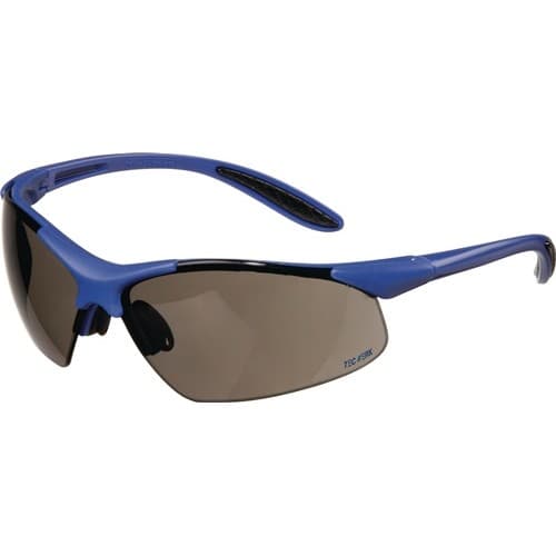 TECWERK Schutzbrille DAYLIGHT PREMIUM EN 166 Bügel dunkelblau,Scheibe smoke PC TECWERK