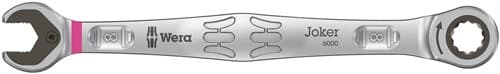 WERA Maulringratschenschlüssel Joker SW8mm L.144mm CV-Molybdän nickel-chrom-besch.